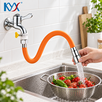 Tuyau d'extension de robinet durable, résistant à la corrosion, flexible, pour une utilisation dans la cuisine et la salle de bain