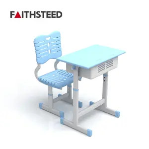 Bureaux en bois ergonomiques pour enfants avec chaises en plastique table d'étude meubles scolaires pour enfants de maternelle