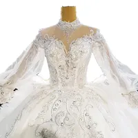 Bridal Gowns New Type Style Luxurious Long Sleeve Wedding Dresses Bridal Gowns