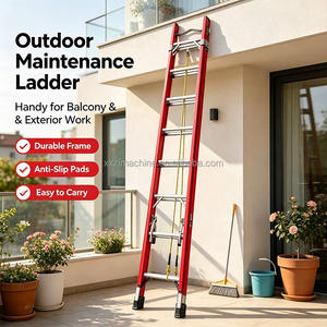 <span class=keywords><strong>Escalera</strong></span> extensible de fibra de vidrio + <span class=keywords><strong>escalera</strong></span> de extensión de <span class=keywords><strong>madera</strong></span> aislada estilo FRP, <span class=keywords><strong>escalera</strong></span> extensible de 15 <span class=keywords><strong>metros</strong></span> de alcance. - Product Image 6