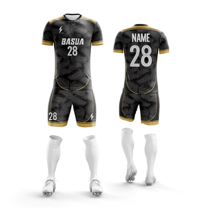 Maglia da Calcio Personalizzata con Design e Logo a Scelta, Set Squadra, Stampa Sublimatica, Divisa da Calcio a 5, <span class=keywords><strong>Maglie</strong></span> 100% Poliestere Unisex - Product Image 2