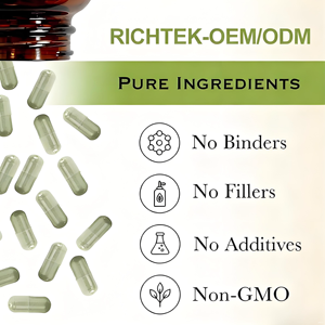 Richtek ODM y OEM, Extracto de Senna Herbal, Suplementos para el Control de Peso y Adelgazamiento, Gestión del Metabolismo, Cápsulas de Extracto de Senna - Product Image 6