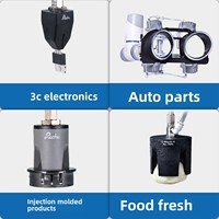 Wenjin - Pince robotique souple pneumatique adaptative à deux doigts, embout flexible EOAT pour l'emballage alimentaire et l'électronique