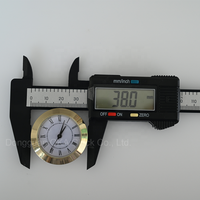 Inserts de montre de 38 mm, prix moins cher, inserts de montre miniatures, vente en gros d'inserts de montre en métal