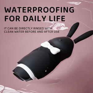 10 Frequency Modes Silicone <b>Rabbit</b> Waterproof Sucking <b>Vibrator</b> For Adult - Product Image 5