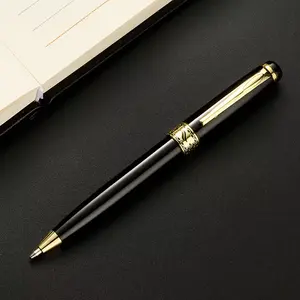 새로운 미니 금속 펜 106mm 길이 회전 소형 서명 펜 작은 포켓 크기 학교 학생 아이들을위한 귀여운 미니 쓰기 펜