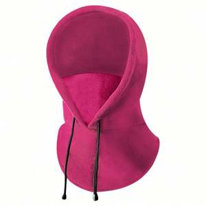 Cagoule polaire thermique d'hiver pour l'extérieur, coupe-vent, cache-cou, masque de ski intégral, masque de cyclisme, vente en gros - Product Image 6