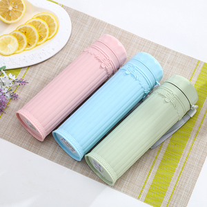 Venta al por mayor de Té de limón al aire libre Durable de moda botella de <span class=keywords><strong>agua</strong></span> de plástico para mujer - Product Image 1