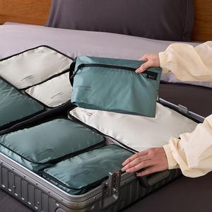 Nhà Máy 5 Pcs Nén Đóng Gói Khối Công Suất Lớn Hành Lý Vali Tổ Chức Tiết Kiệm Không Gian Du Lịch Phụ Kiện - Product Image 6