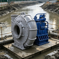 Pompe à boue résistante à la corrosion pour le dragage côtier