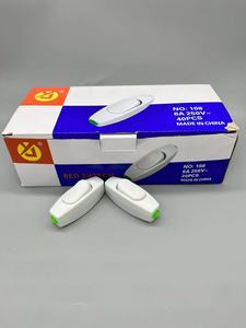 Yjopk bán buôn tùy chỉnh Bảng Đèn Bàn Giường ánh sáng trên Off Vàng Inline dây đẩy nút thiết bị chuyển mạch cho khách sạn - Product Image 2