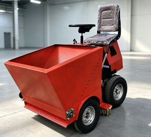 Máquina para Rellenar Arena, Diseño Compacto Rojo, Capacidad de Carga de 350 kg, Maquinaria de Construcción - Product Image 3