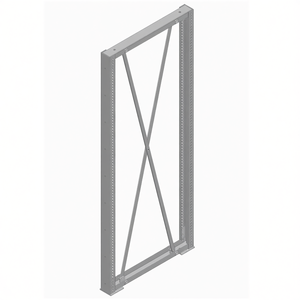 Estante Lateral Fami 1300X2210 H RAL7000 Estructura de Metal - Product Image 3