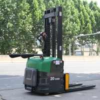 Hochwertiger FANYU CDD-20 1,5-Tonnen-Hubkraft 2,5-Meter Energiesparender Elektro-Stapler Blei-Säure-Batterie Hydraulischer Seitenschieber RWD