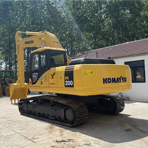 Komatsu รถขุดตีนตะขาบ PC200-8มือสองพร้อม20Ton เครื่องยนต์ดั้งเดิม110kw ขุด Komatsu ที่ทรงพลัง - Product Image 1