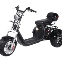 Vente en gros de tricycles électriques pour adultes DomeRide, batterie au lithium 60V, moteur sans balais 2000W, 300 kg, pliable, étanche, commande numérique