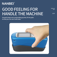 NANBEI 60 Degree Car Paint Tester Gloss Meter with 1 Year Warranty IP55 Protection 0.5s for Time for Metals
