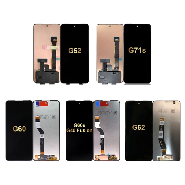 LCD Pantalla Replacement Display Touch Screen Digitizer Assembly for Moto G40 Fusion G41 G42 G50 G50 G51 5G G52 G53 G60 G60S