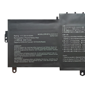 Batería de Repuesto para Portátil C31N1811 50Wh 4335mAh, Venta al Por Mayor de Fábrica, Compatible con Asus ZenBook 14 UX433FA UX433FN U4300FN U4300FA - Product Image 2