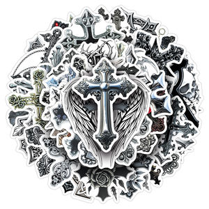 50 pegatinas de vinilo de estilo oscuro, personalizadas y creativas, para monopatín, portátil, taza, ¡gran oferta de fábrica! - Product Image 2