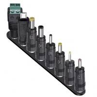 Ensemble complet de 8 embouts DC 5521 femelle vers connecteurs DC5525/5521/4017/35135/3011/2507/Micro pour adaptateur de chargeur d'ordinateur portable