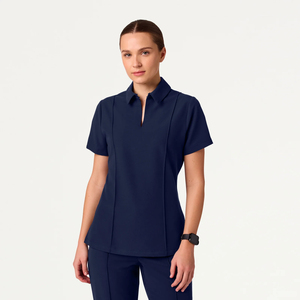 Divise Ospedaliere Personalizzate con LOGO per Medici e Infermieri, Set con Pantaloni Dritti per Personale Ospedaliero - Product Image 2