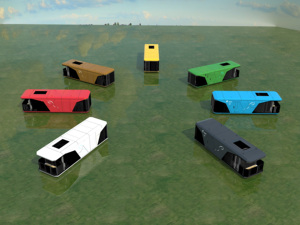 Phòng khám phẫu thuật di động-vô trùng hoặc với móc nối khí y tế & được cài đặt sẵn với giá đỡ máy chủ thời tiết & khu vực họp - Product Image 4