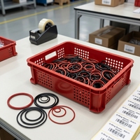Großhandel: Kundenspezifischer metrischer Hochtemperatur-FEP-ummantelter O-Ring mit Silikon-VMQ-FKM-Kern für medizinische Dichtungsanwendungen