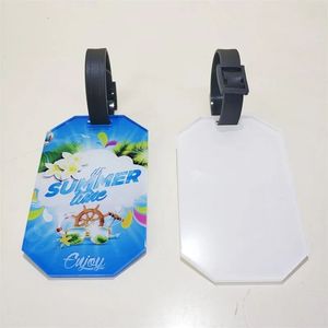 Cá tính chống thả Ba lô <span class=keywords><strong>tag</strong></span> DIY in nhiệt chuyển trống acrylic nhựa hành lý <span class=keywords><strong>tag</strong></span> biểu tượng tùy chỉnh - Product Image 5