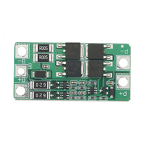 Carte BMS de batterie LiFePO4 2S 10A avec équilibrage de charge et de décharge et protection de circuit 7.4V