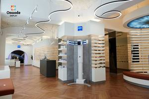 Optical Store Furniture & Eyewear <b>Display</b> <b>Cabinet</b> Manufacturer | Custom LED Sunglasses Showcase with Eco-Friendly Materials - Product Image 2