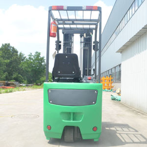 Low Turning Radius Seated Electric Counterbalance Forklift EGS12FD 3m Lifting Height Indoor Stacking - Product Image 4