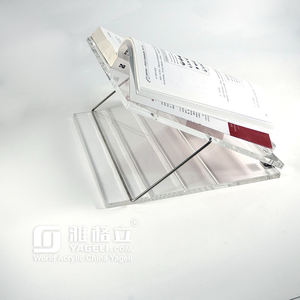 Soporte de acrílico ajustable personalizado estable para libro confuciano chino y Biblia - Product Image 2
