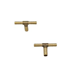 3 דרך t-צורה צינור פליז צינור פליז אביזרי לחץ נמוך - Product Image 1