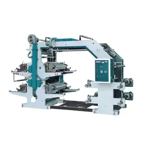 YT41000 4 colors stack type label mini flexo Flexographic flexographic printing press machine price