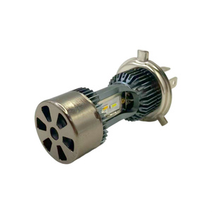 Faro Delantero para Motocicleta al por Mayor, LED M8 Ultrabrillante, Doble <span class=keywords><strong>Color</strong></span>, 25W, <span class=keywords><strong>H4</strong></span>, Bombilla de Luz Alta y Baja - Product Image 4