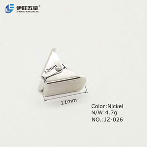 YIWANG Suministros de oficina Nuevo diseño Barato Metal Badge ID Clip Holders ID Card Clips - Product Image 3