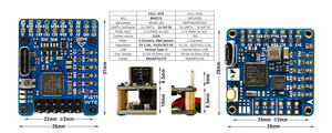 Contrôleur de vol MATEKSYS MATEK F411-WTE BMI270 Baro OSD Dual BEC 132A Current Senor 2-6S INAV pour avion RC à voilure fixe - Product Image 6