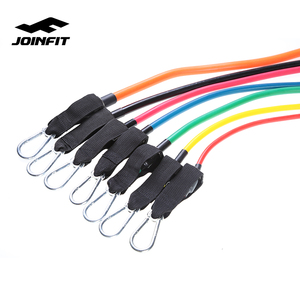 Exercise Resistance <strong>Workout</strong> <strong>Band</strong> with Handle - Product Image 2