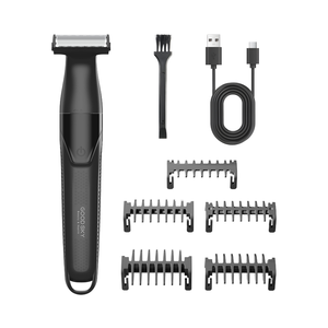 Rasoio e <span class=keywords><strong>Rifinitore</strong></span> Elettrico Ricaricabile con Design a Lama Singola, Lavabile a Lama Piatta per la Cura del <span class=keywords><strong>Corpo</strong></span> di <span class=keywords><strong>Uomo</strong></span> e Donna - Product Image 1