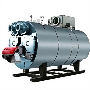 Chaudière à eau chaude automatique à double combustible (gaz naturel/diesel/électricité) à haute efficacité énergétique avec surveillance à distance - Product Image 5