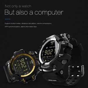 Toptan popüler MK16 LCD ekran 50m su geçirmez akıllı saat yürüyüş hareket monitör kablosuz çağrı spor SmartWatch - Product Image 5