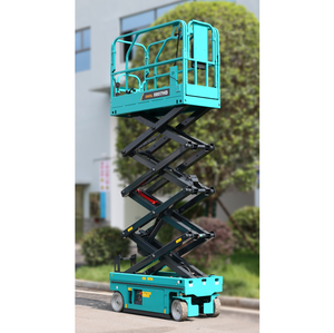 Plataforma Elevadora de Tijera Eléctrica Hidráulica Industrial SWSL0807HD de 8m y 230kg para Proyectos de Construcción - Product Image 3