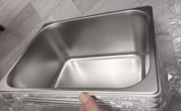 Großhandel Umweltfreundliche Edelstahl GN-Behälter mit Deckel, Warmhaltebehälter für Gewerbeküchen und Catering