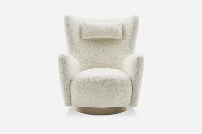 bedroom furniture Room Chair Wool Fabric Luxury Single Seater Sofa Accent Lounge Chairs Lazy Armchair