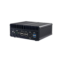 Mini PC Industrial Sin Ventilador MTN12-2L4 Equipado con Procesador N100, 4 Tarjetas NIC Intel I226, Soporte RS485
