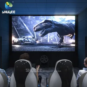 Nhà Máy Giá 4D Motion Cinema Hệ Thống 5D 7D Nhà Hát 3 Chỗ Ngồi Nhà Hát Ghế