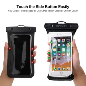 Best Underwater Universal Dry Cellphone Pouch CoverTouchable IPX8 Waterproof Mobile Phone Bag
