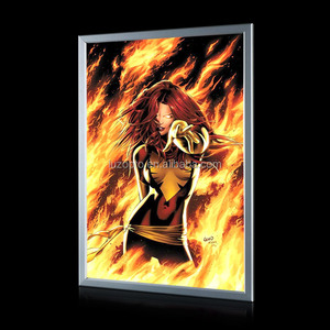 Customized Size <strong>Electrical</strong> Signature Advertising Light Boxes Factory-Made Aluminum Snap Frame Wall Decoration Hanging Rectangle - Product Image 1