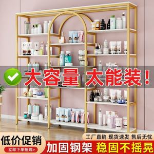 Meuble de salon de manucure de luxe léger avec plusieurs articulations, idéal pour le rangement et l'exposition de vernis à ongles et de colle. - Product Image 4